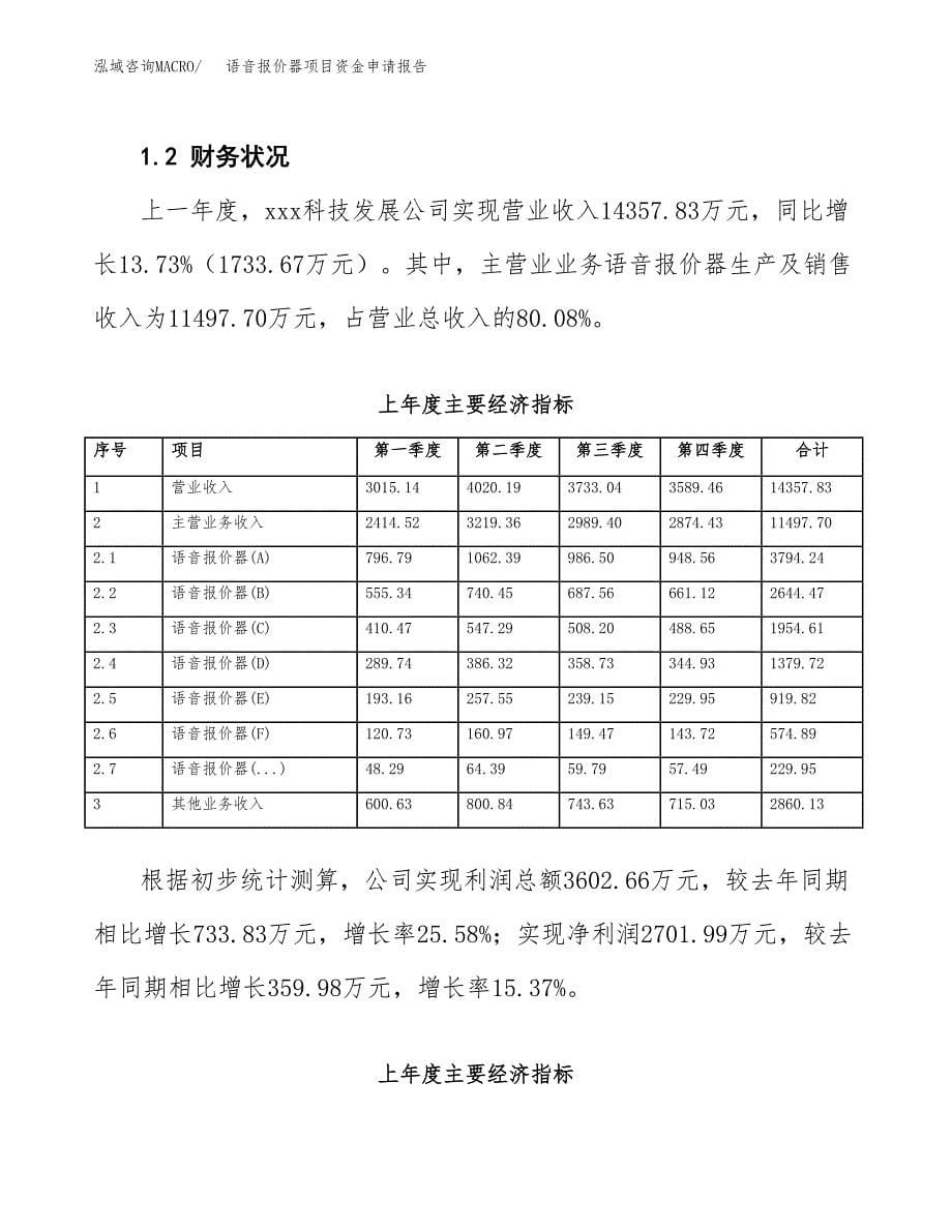 语音报价器项目资金申请报告.docx_第5页