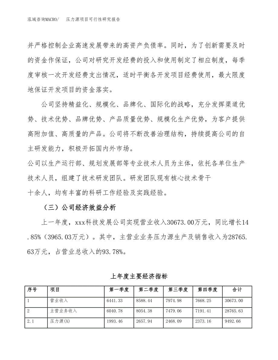 压力源项目可行性研究报告（总投资13000万元）（55亩）_第5页