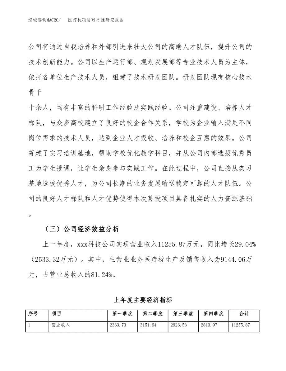 医疗枕项目可行性研究报告（总投资7000万元）（27亩）_第5页