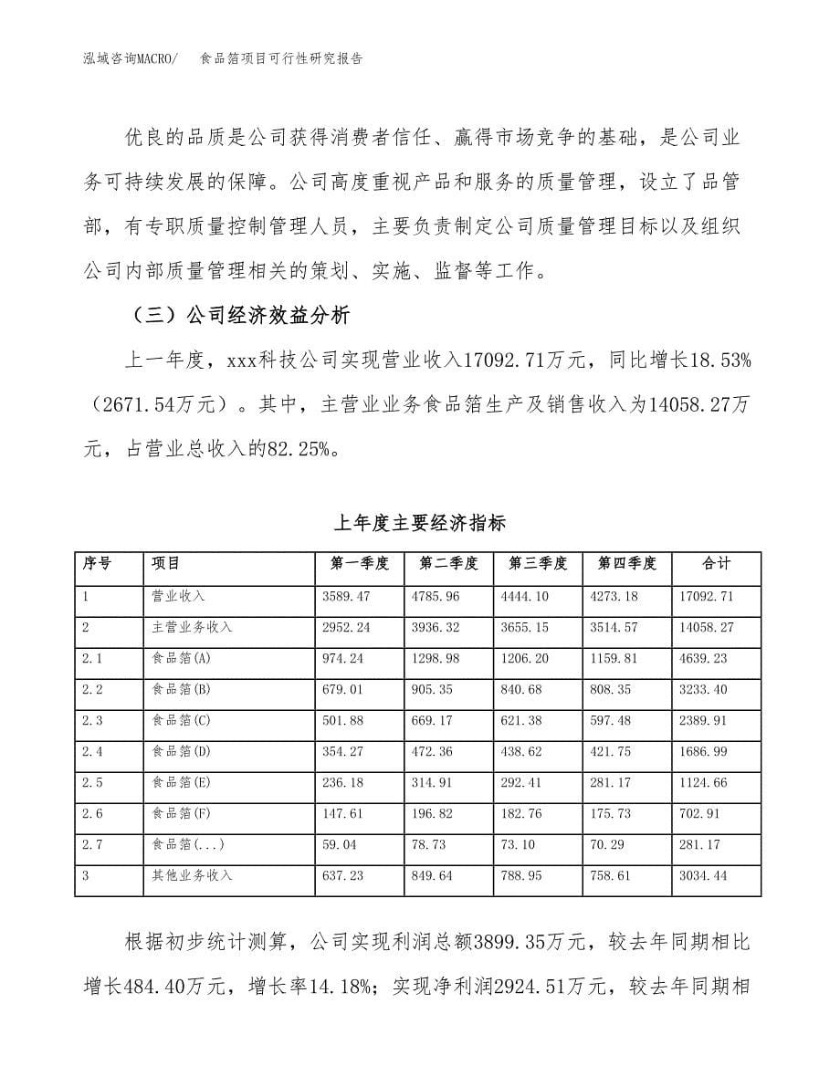 食品箔项目可行性研究报告（总投资15000万元）（67亩）_第5页