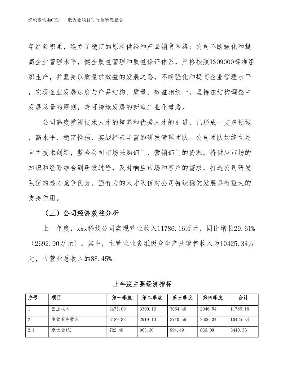 纸饭盒项目可行性研究报告（总投资8000万元）（38亩）_第5页