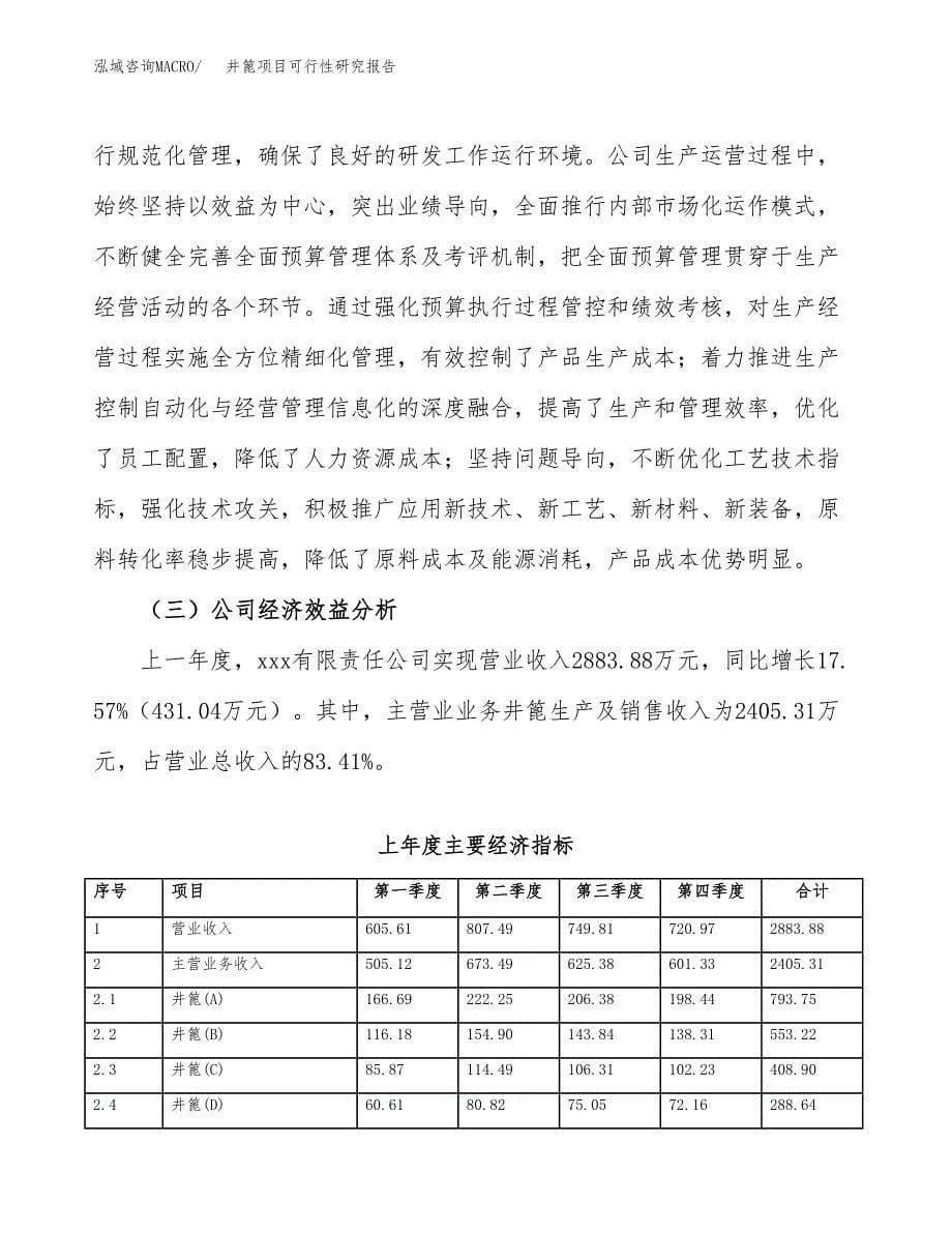 井篦项目可行性研究报告（总投资4000万元）（16亩）_第5页