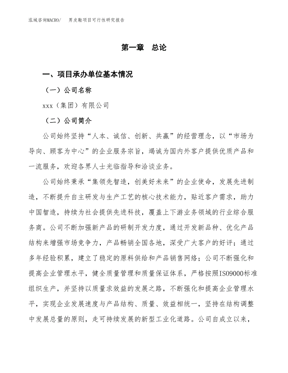 男皮鞋项目可行性研究报告（总投资3000万元）（14亩）_第4页