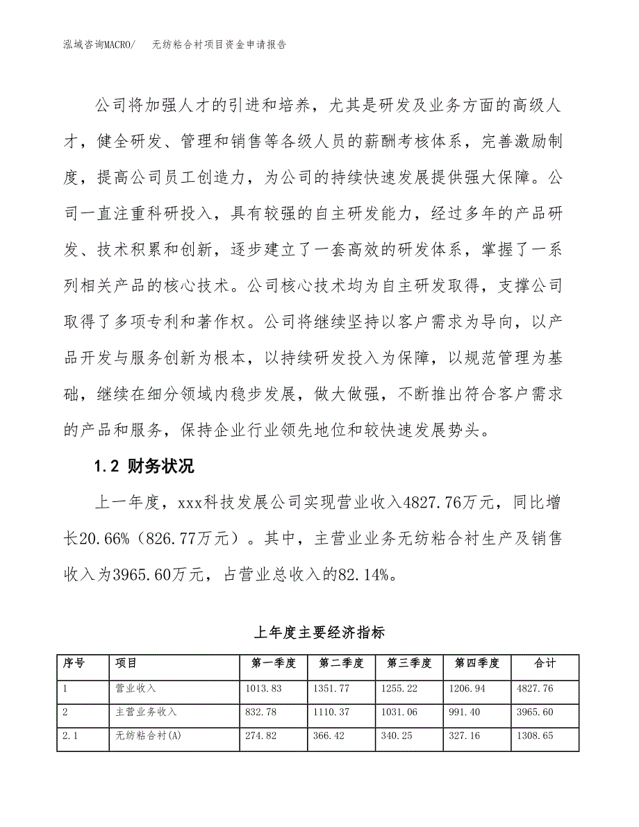 无纺粘合衬项目资金申请报告.docx_第4页