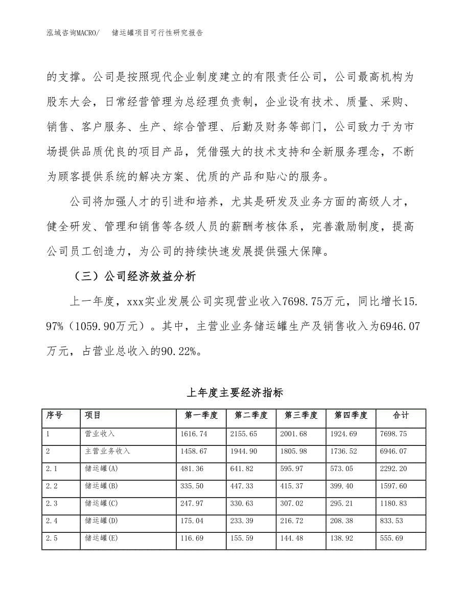 储运罐项目可行性研究报告（总投资3000万元）（12亩）_第5页