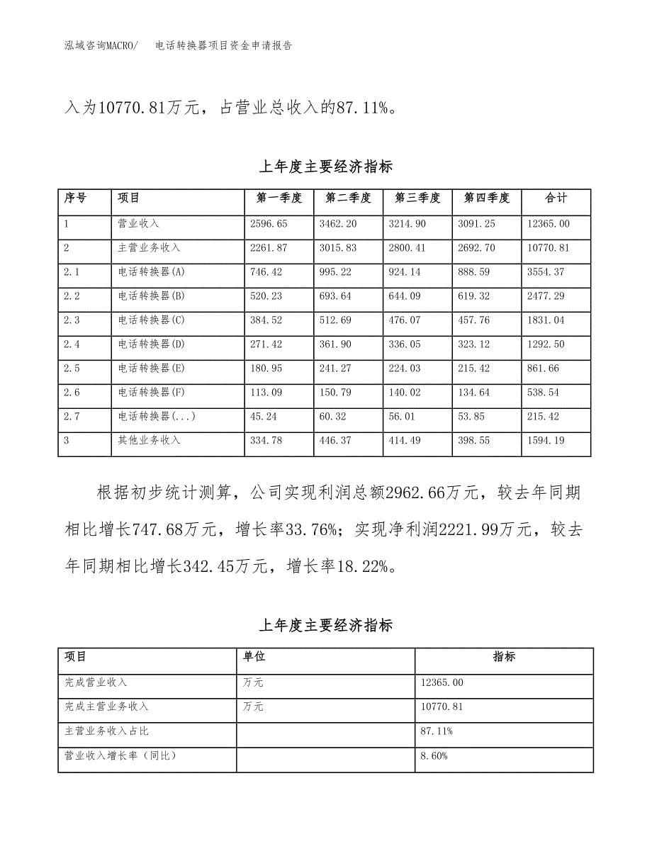 电话转换器项目资金申请报告.docx_第5页