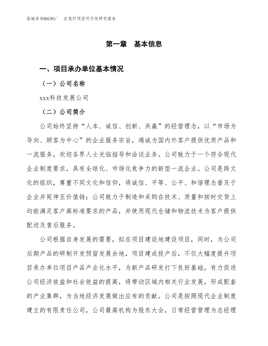 应急灯项目可行性研究报告（总投资14000万元）（76亩）_第4页