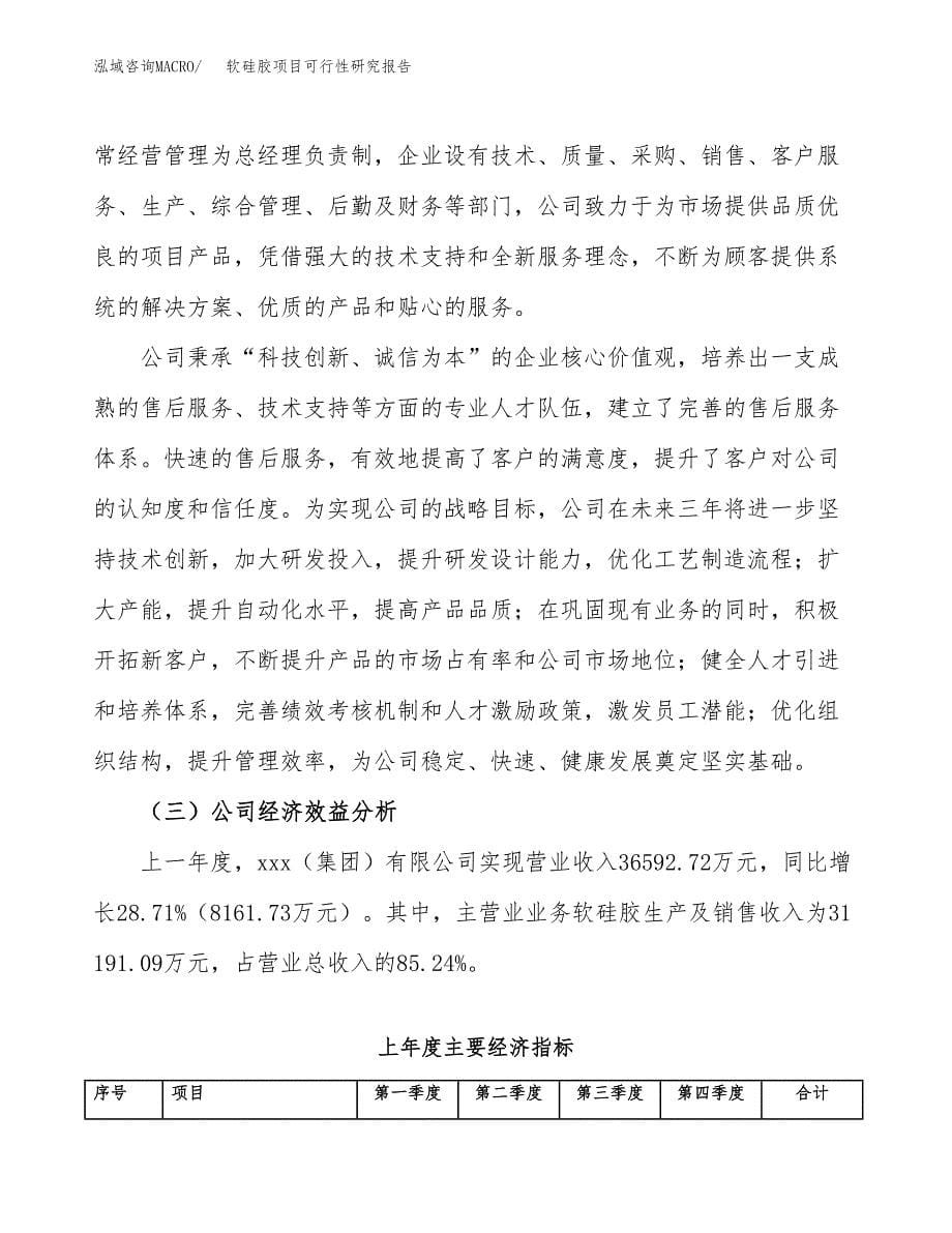 软硅胶项目可行性研究报告（总投资17000万元）（61亩）_第5页