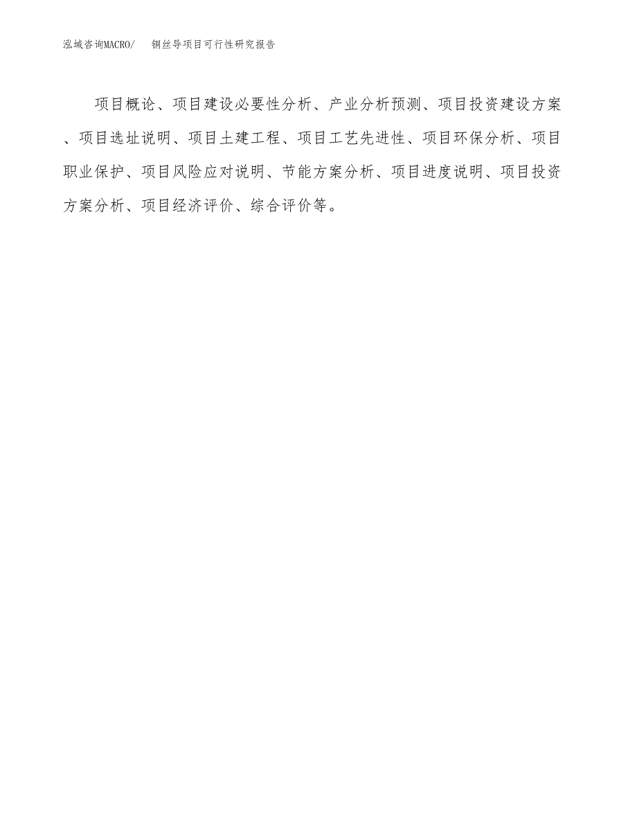 铜丝导项目可行性研究报告（总投资18000万元）（78亩）_第3页