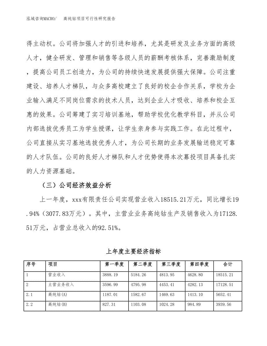 高纯钴项目可行性研究报告（总投资15000万元）（64亩）_第5页