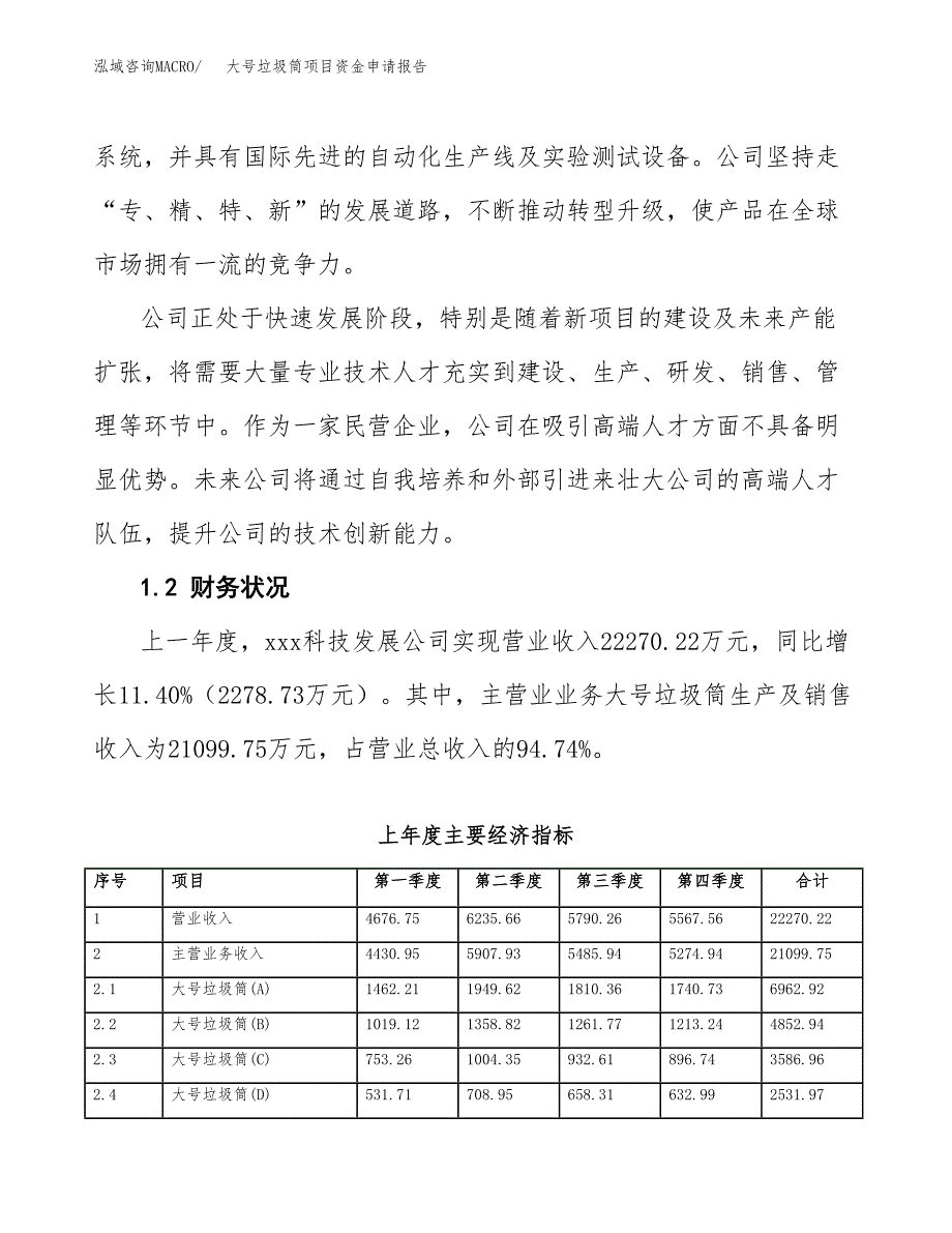 大号垃圾筒项目资金申请报告.docx_第4页