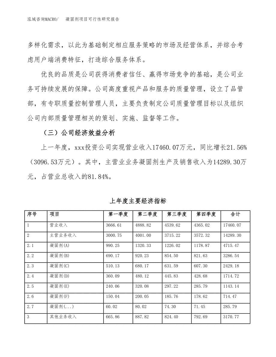 凝固剂项目可行性研究报告（总投资11000万元）（47亩）_第5页