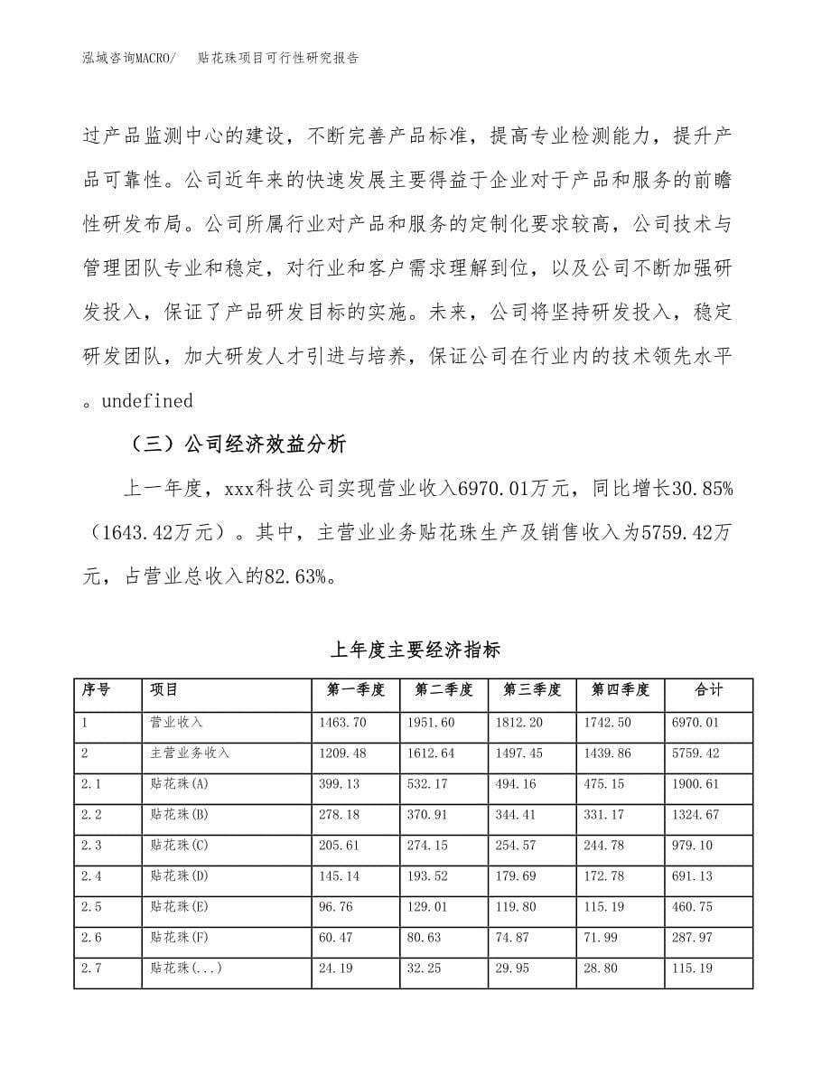 贴花珠项目可行性研究报告（总投资3000万元）（11亩）_第5页