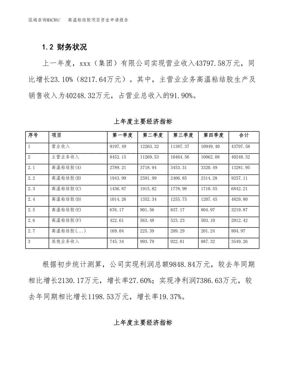 高温粘结胶项目资金申请报告.docx_第5页