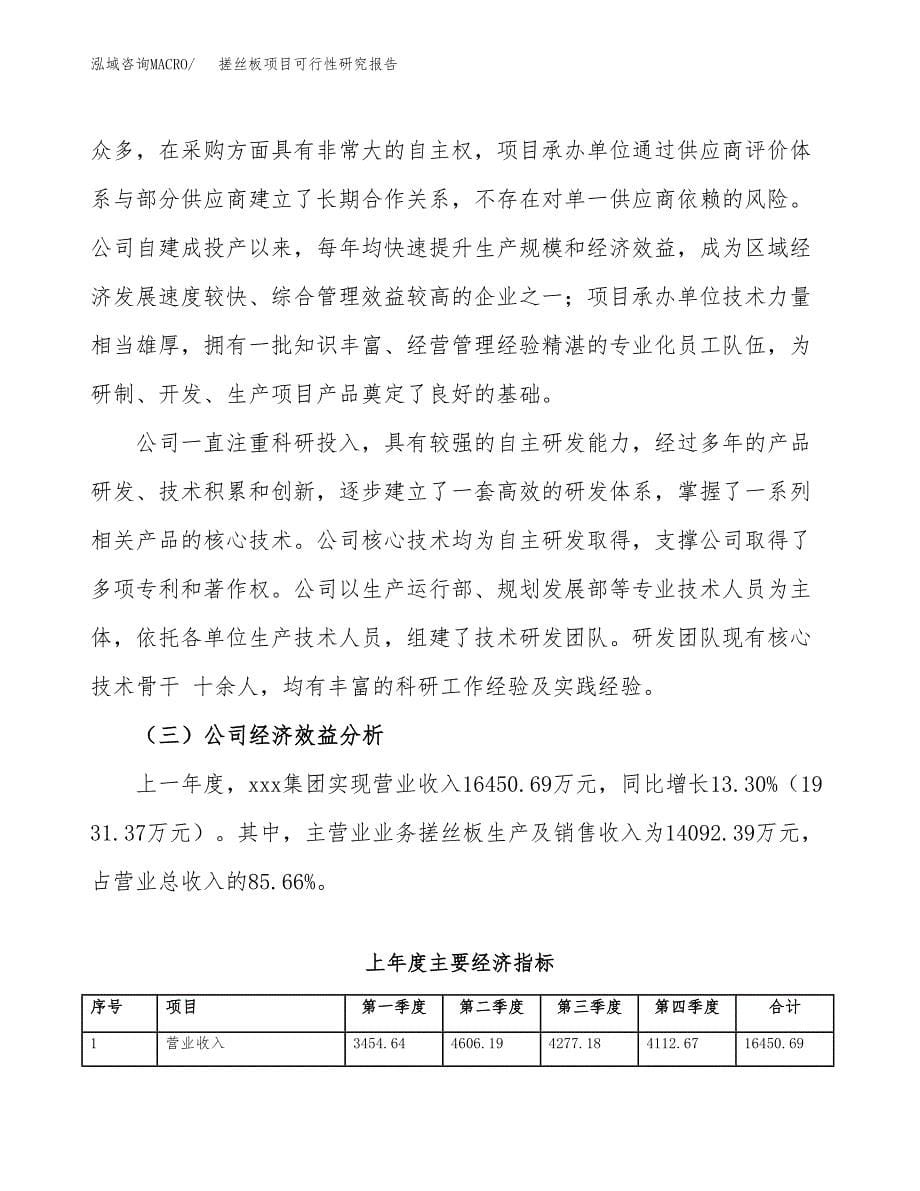 搓丝板项目可行性研究报告（总投资15000万元）（65亩）_第5页