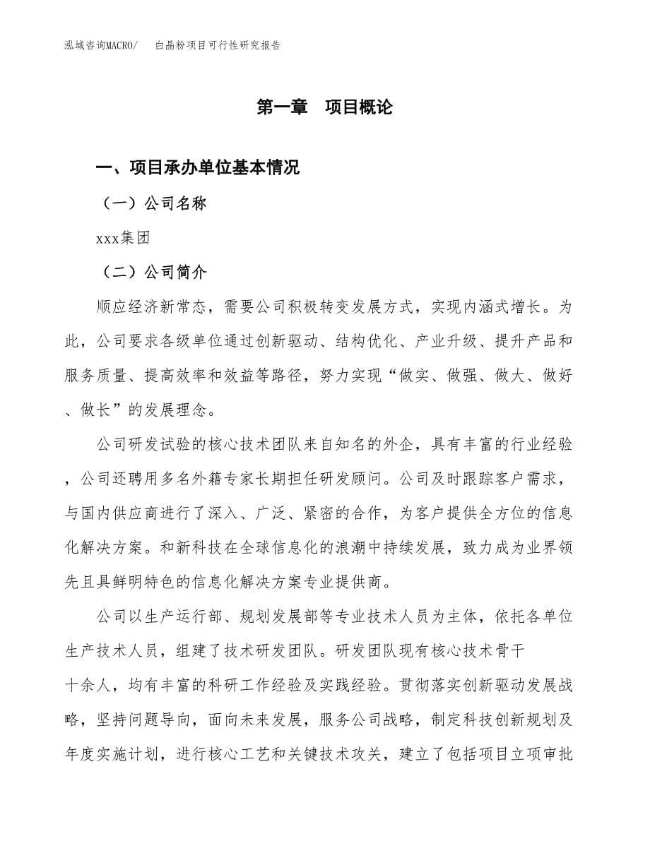 白晶粉项目可行性研究报告（总投资23000万元）（85亩）_第5页