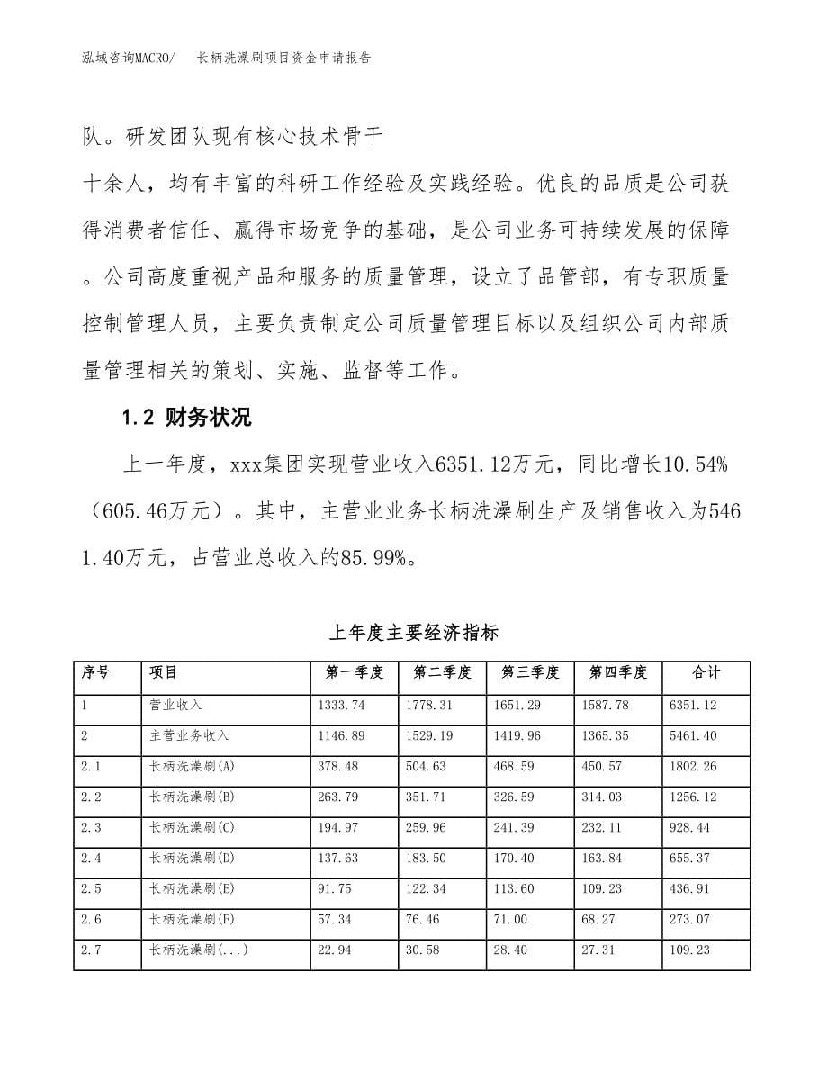 长柄洗澡刷项目资金申请报告.docx_第5页