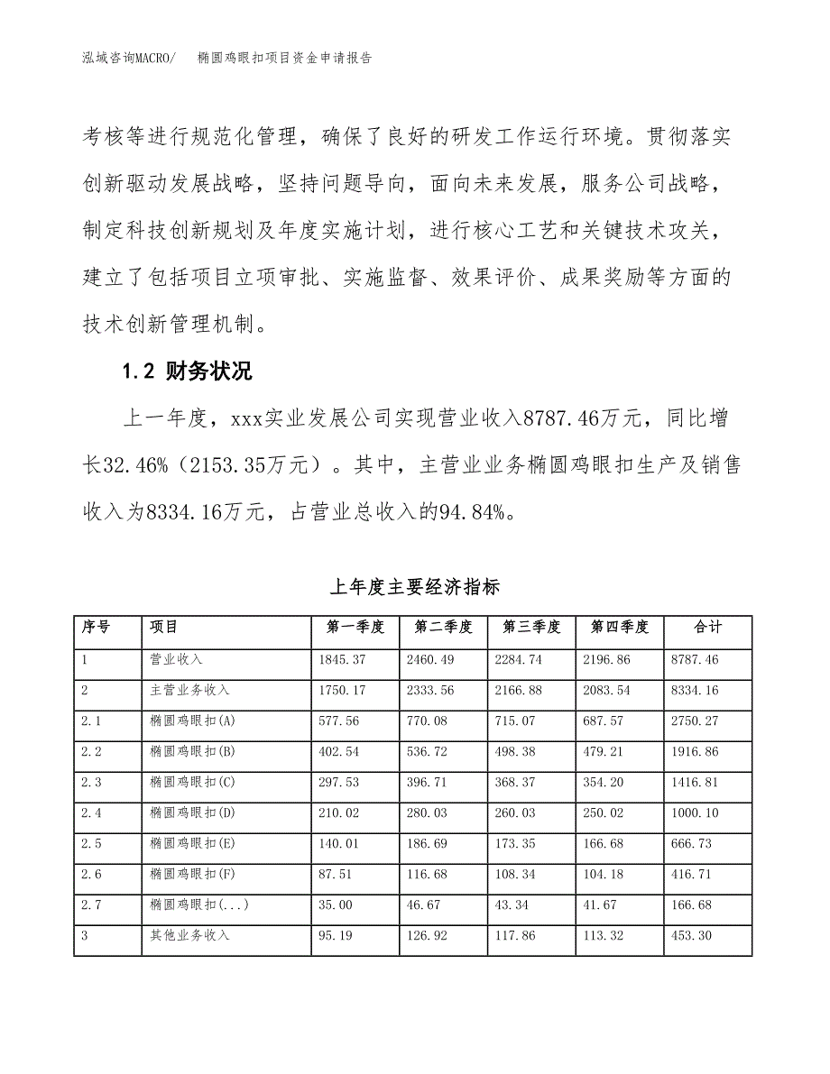 椭圆鸡眼扣项目资金申请报告.docx_第4页