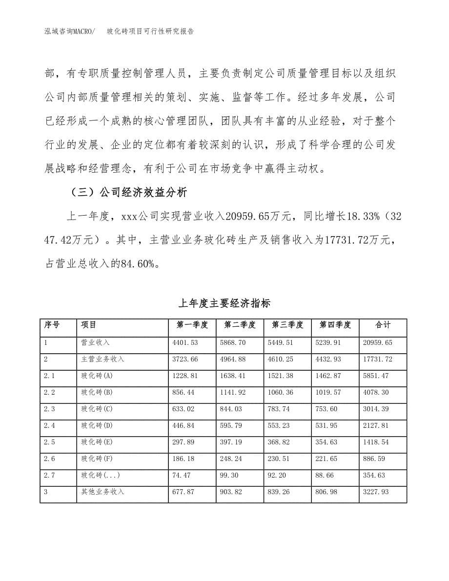 玻化砖项目可行性研究报告（总投资14000万元）（63亩）_第5页