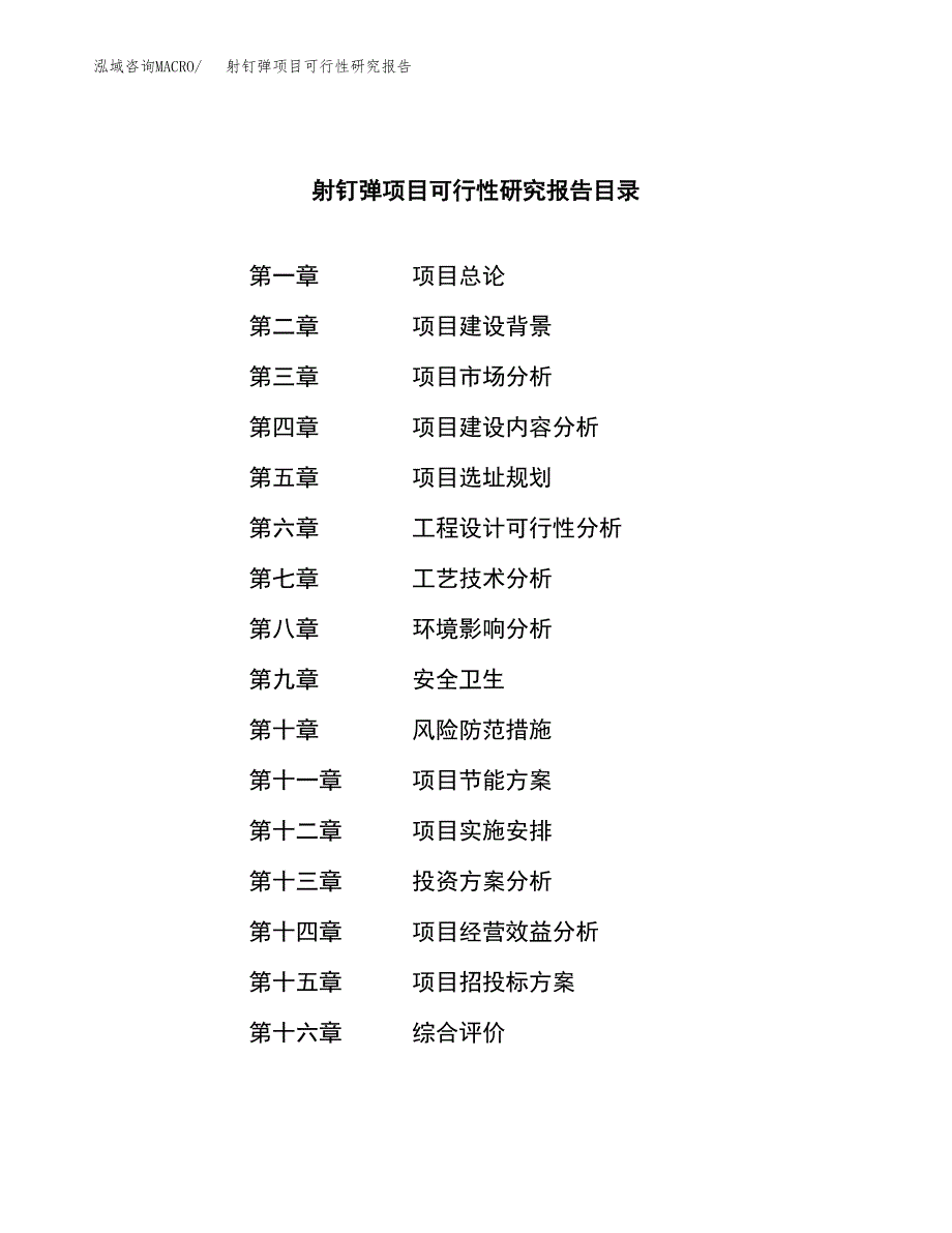 射钉弹项目可行性研究报告（总投资17000万元）（87亩）_第3页