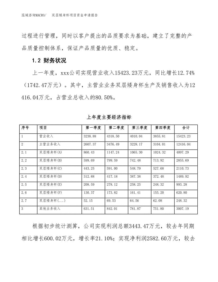 双层矮身杯项目资金申请报告.docx_第5页