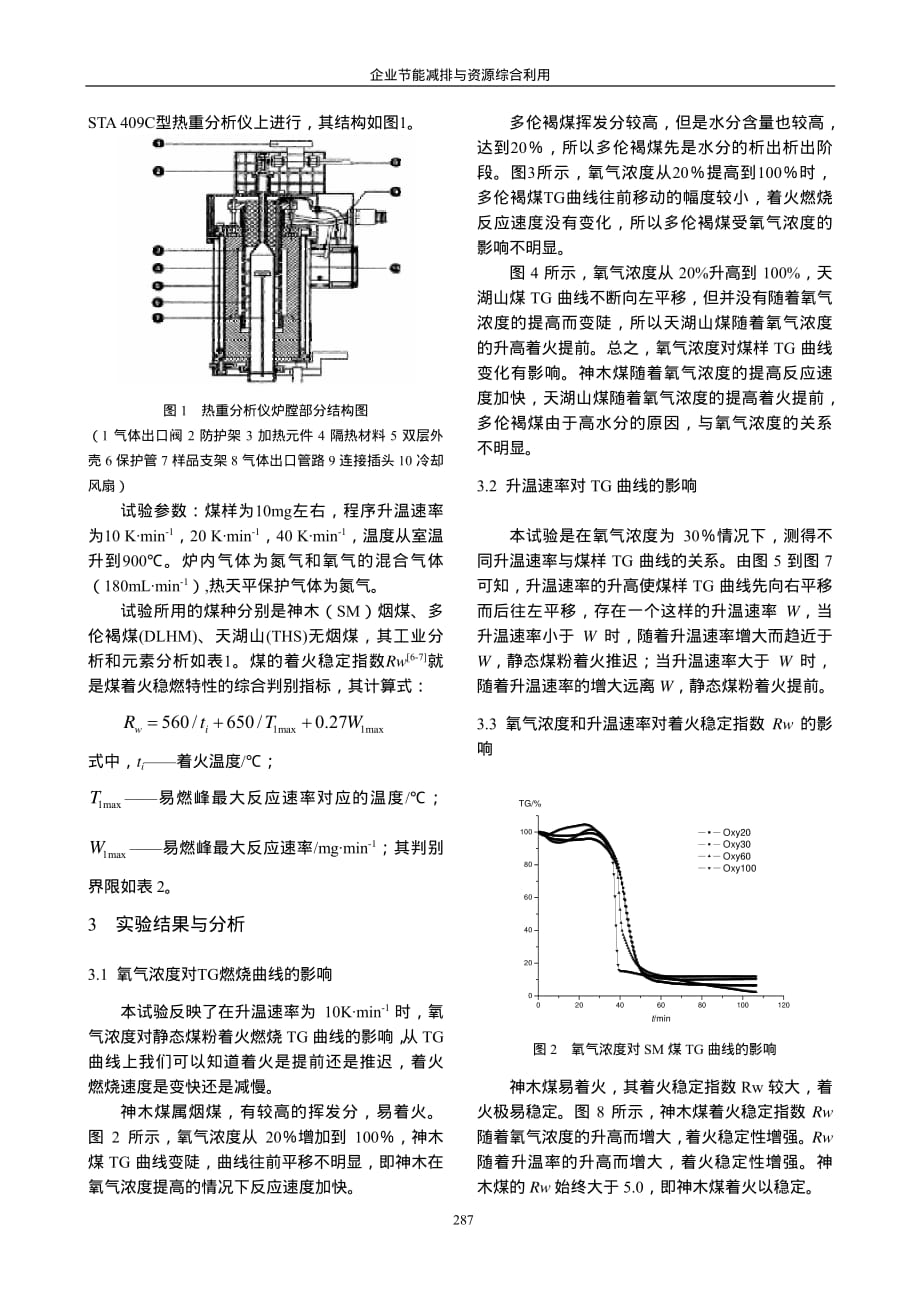 富氧气氛煤粉着火稳定性的实验研究_第2页