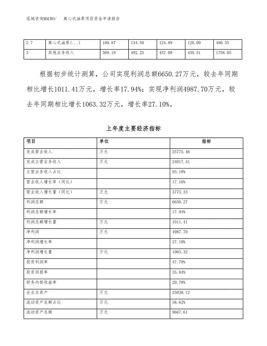 离心式油泵项目资金申请报告.docx_第5页