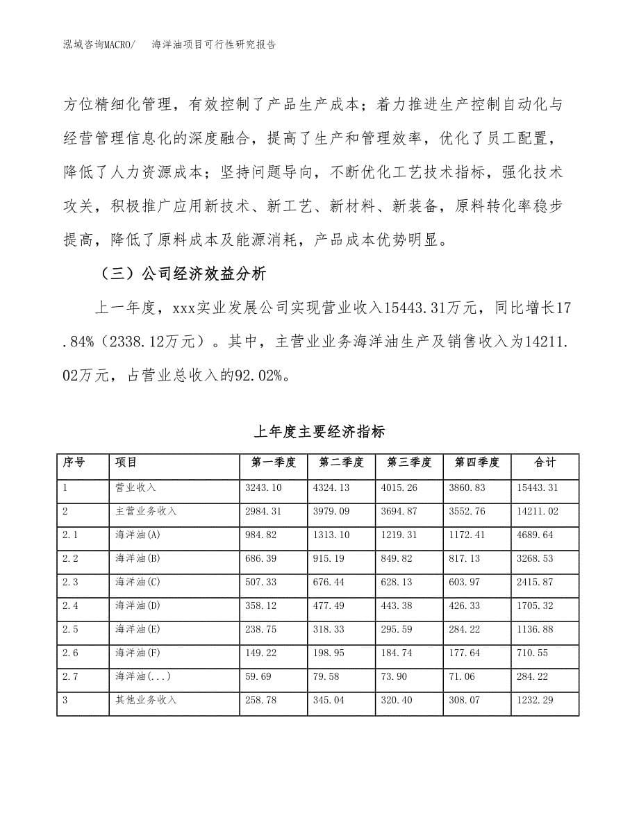 海洋油项目可行性研究报告（总投资17000万元）（77亩）_第5页