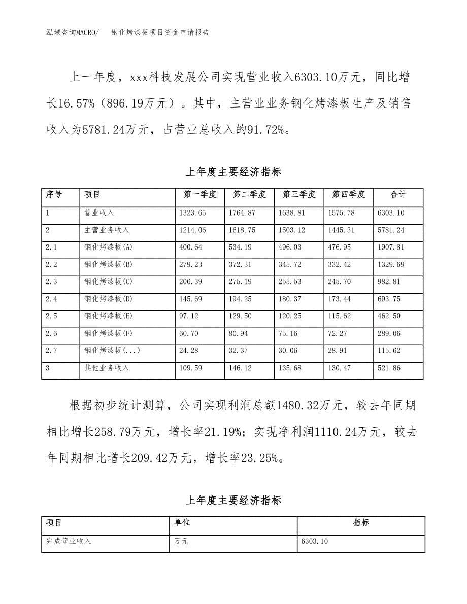 钢化烤漆板项目资金申请报告.docx_第5页