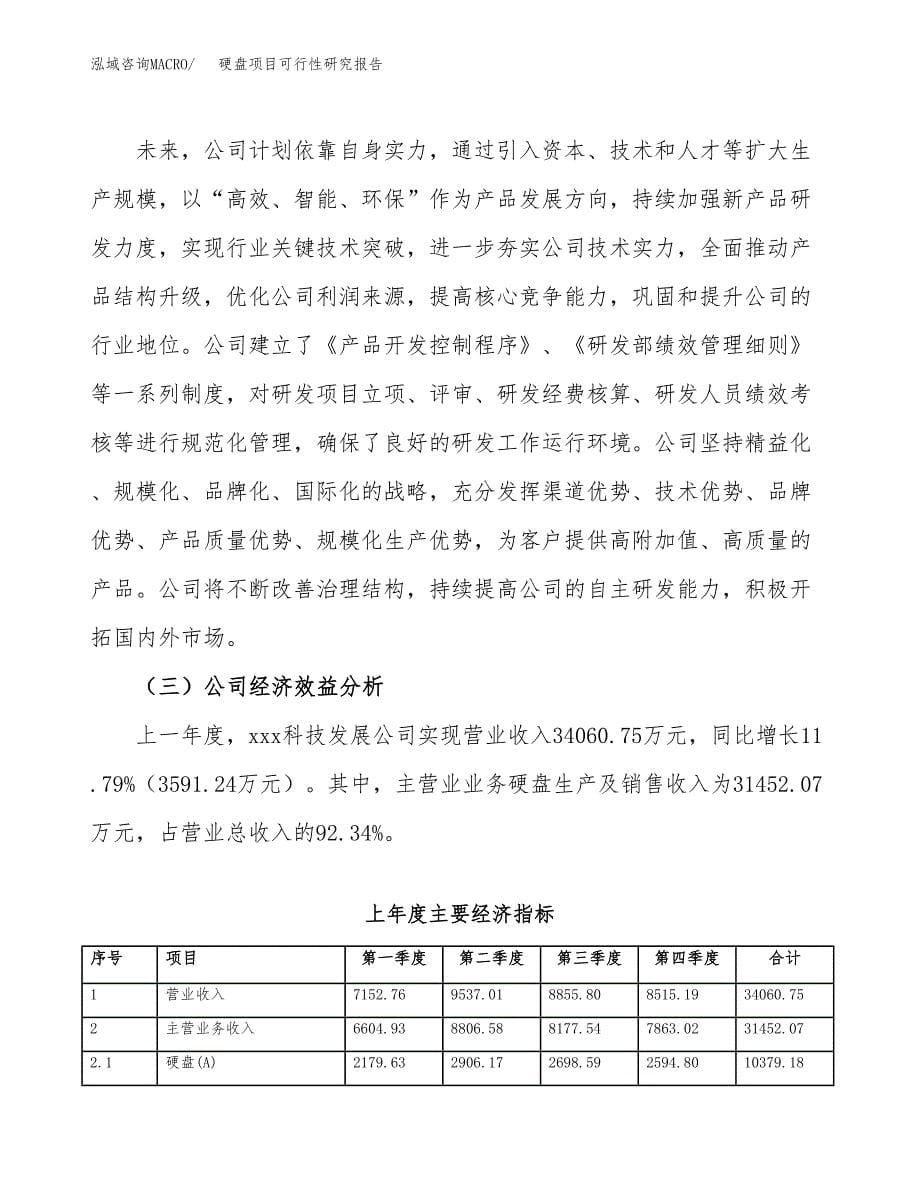 硬盘项目可行性研究报告（总投资19000万元）（88亩）_第5页