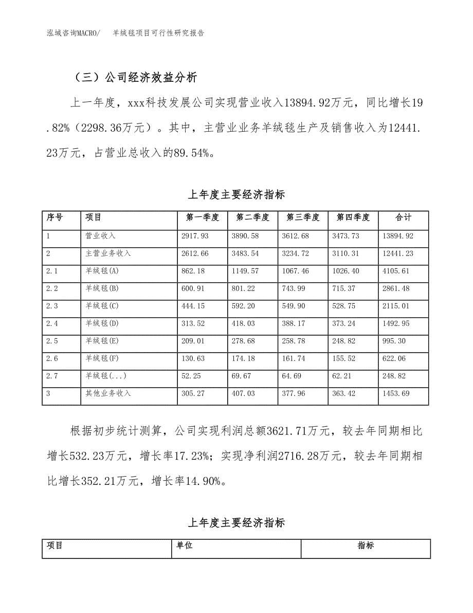 羊绒毯项目可行性研究报告（总投资10000万元）（34亩）_第5页