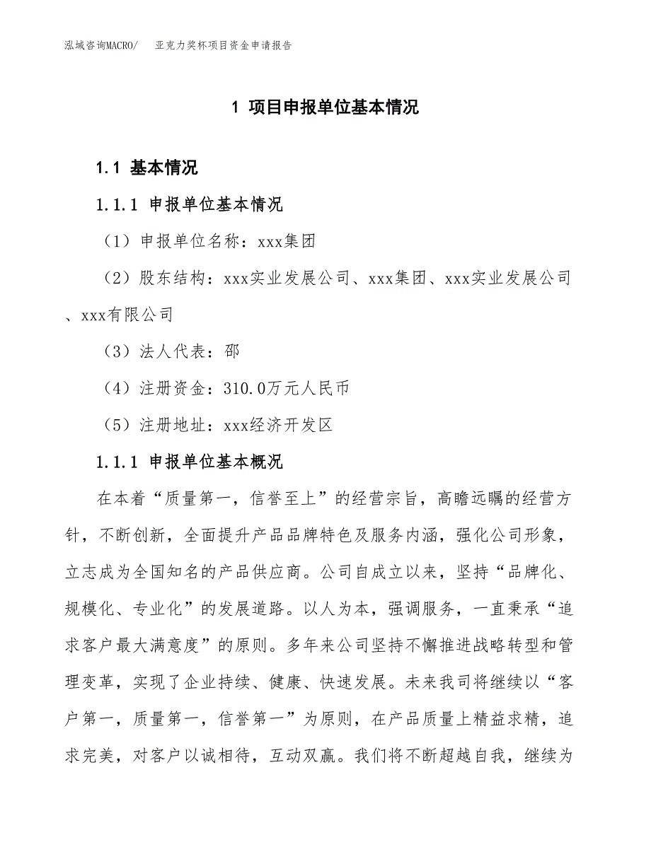 亚克力奖杯项目资金申请报告.docx_第3页