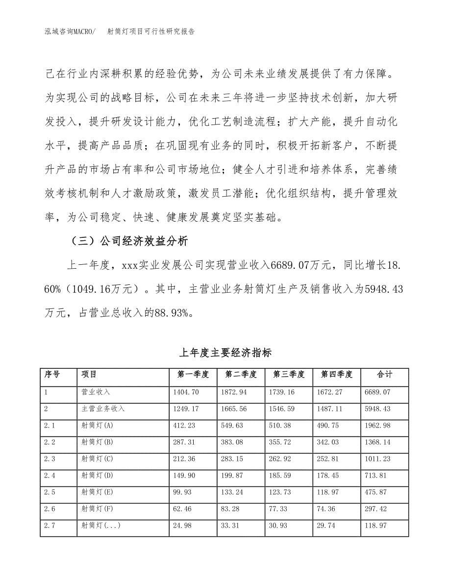 射筒灯项目可行性研究报告（总投资9000万元）（40亩）_第5页