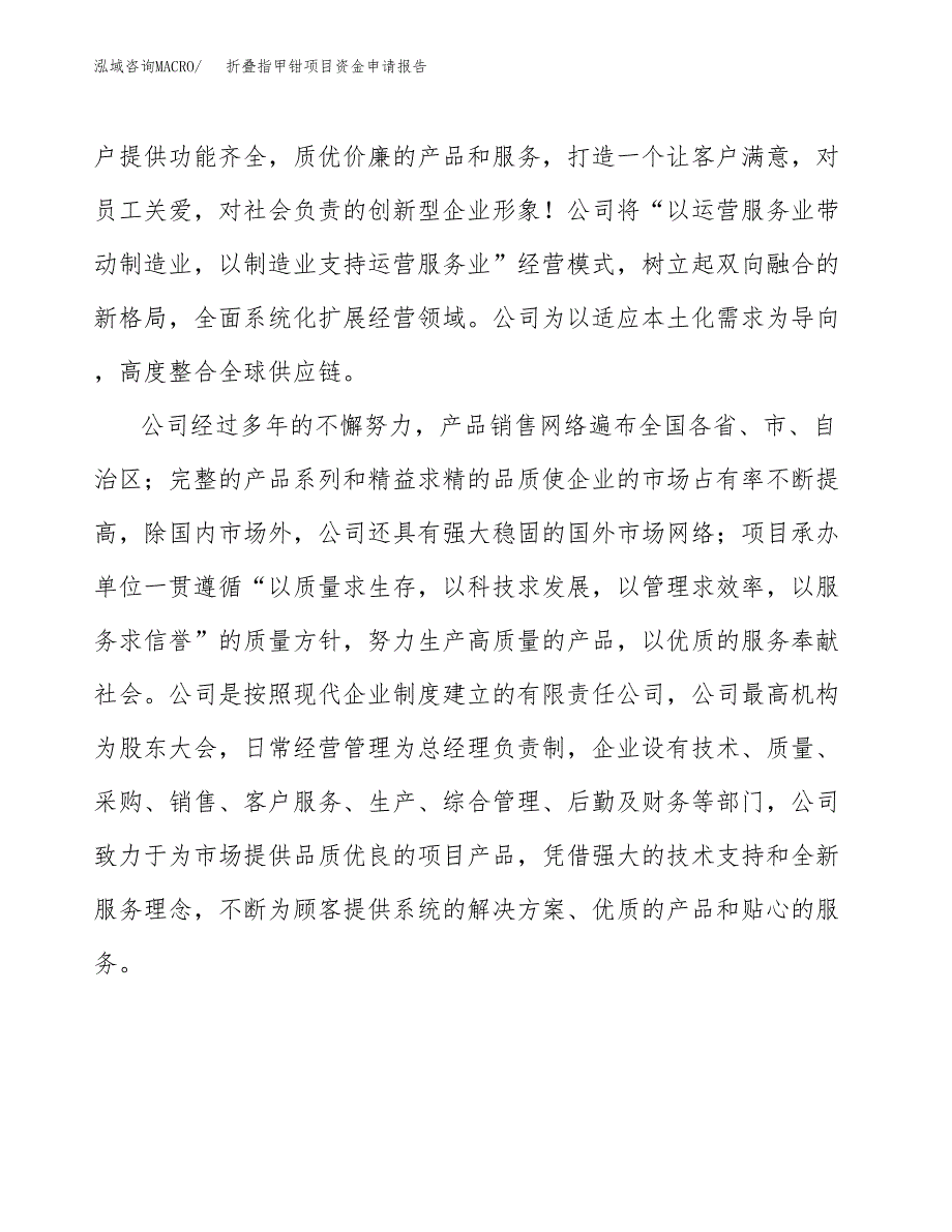 折叠指甲钳项目资金申请报告.docx_第4页