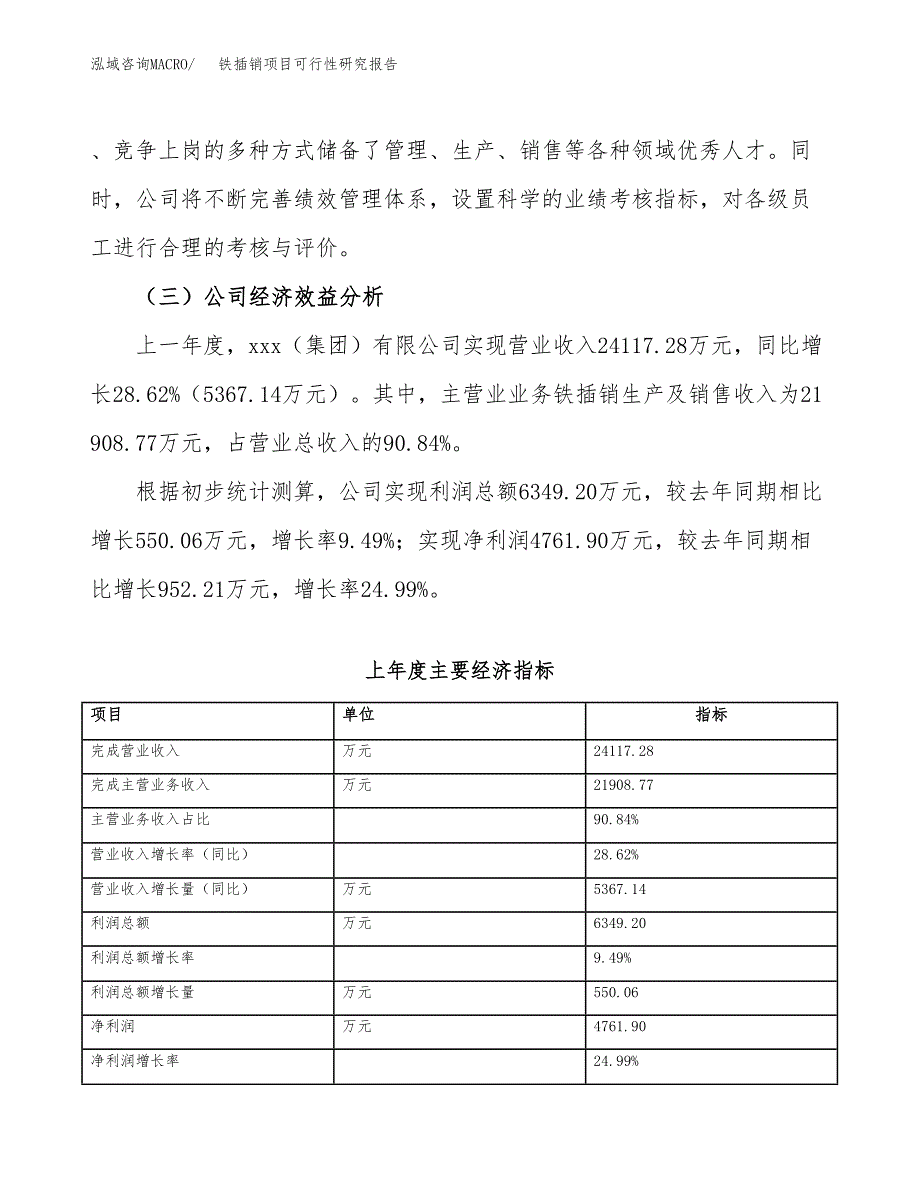 铁插销项目可行性研究报告（总投资19000万元）（79亩）_第4页