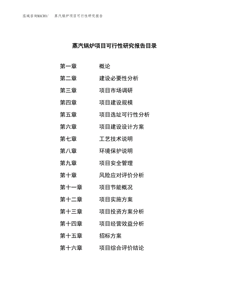 蒸汽锅炉项目可行性研究报告（总投资4000万元）（20亩）_第2页