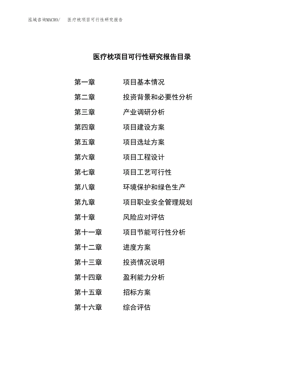 医疗枕项目可行性研究报告（总投资11000万元）（45亩）_第2页