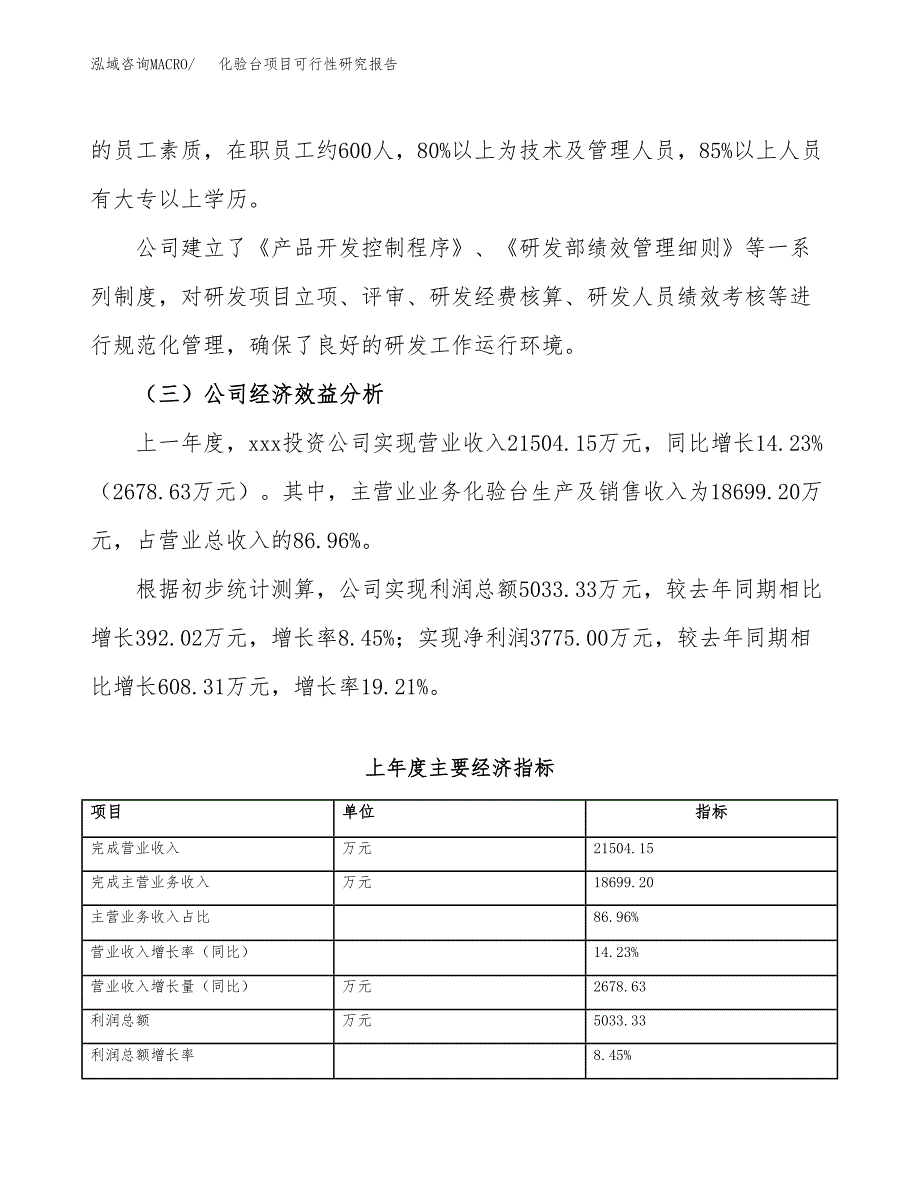 化验台项目可行性研究报告（总投资16000万元）（78亩）_第4页