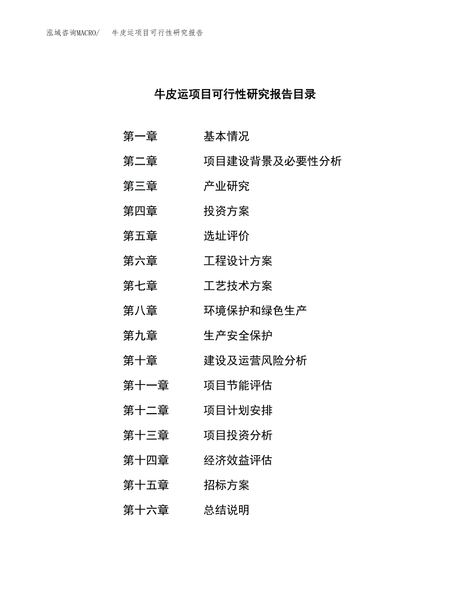 牛皮运项目可行性研究报告（总投资15000万元）（63亩）_第2页