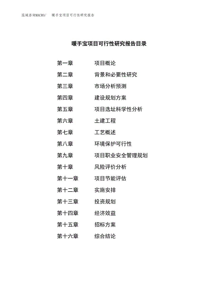 暖手宝项目可行性研究报告（总投资5000万元）（21亩）_第2页