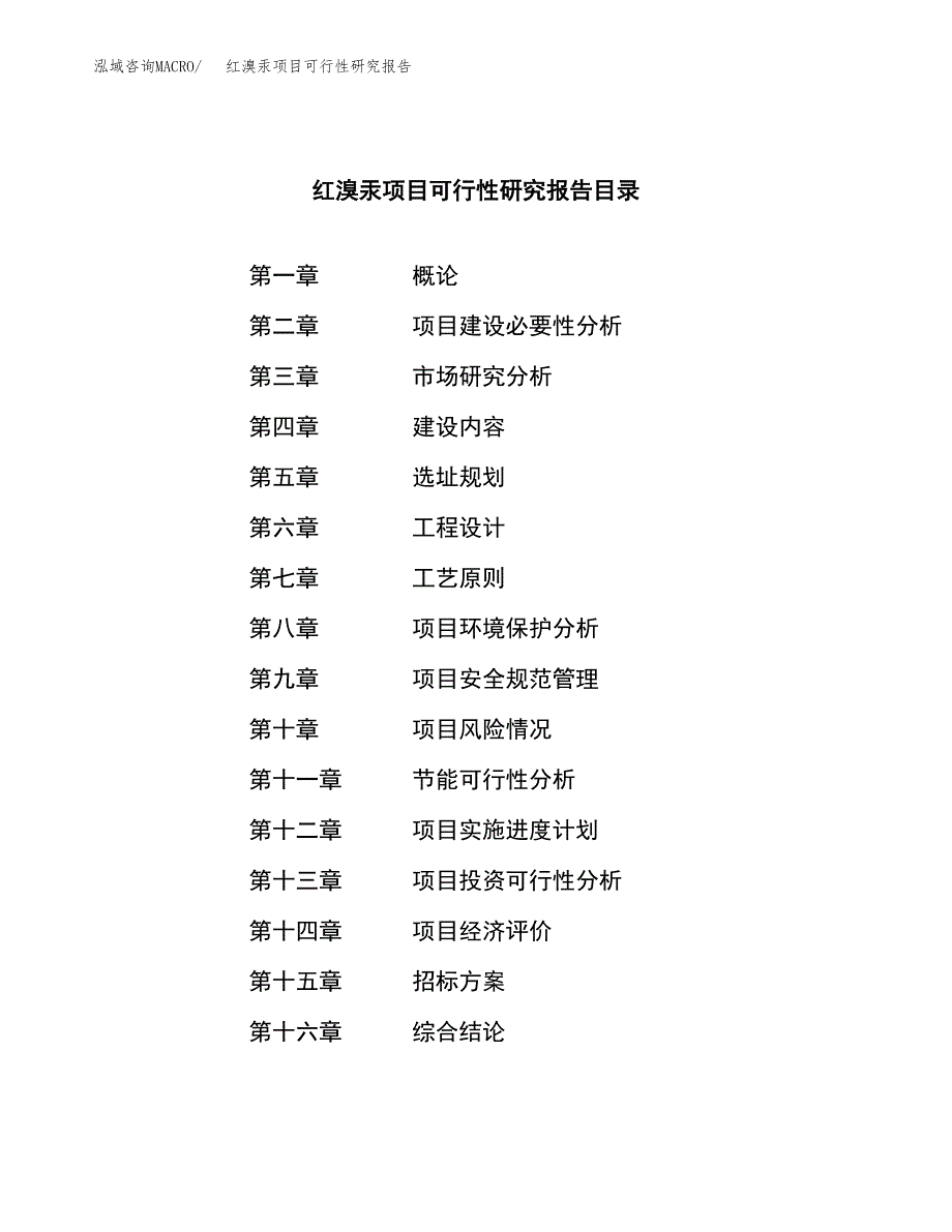 红溴汞项目可行性研究报告（总投资12000万元）（56亩）_第2页