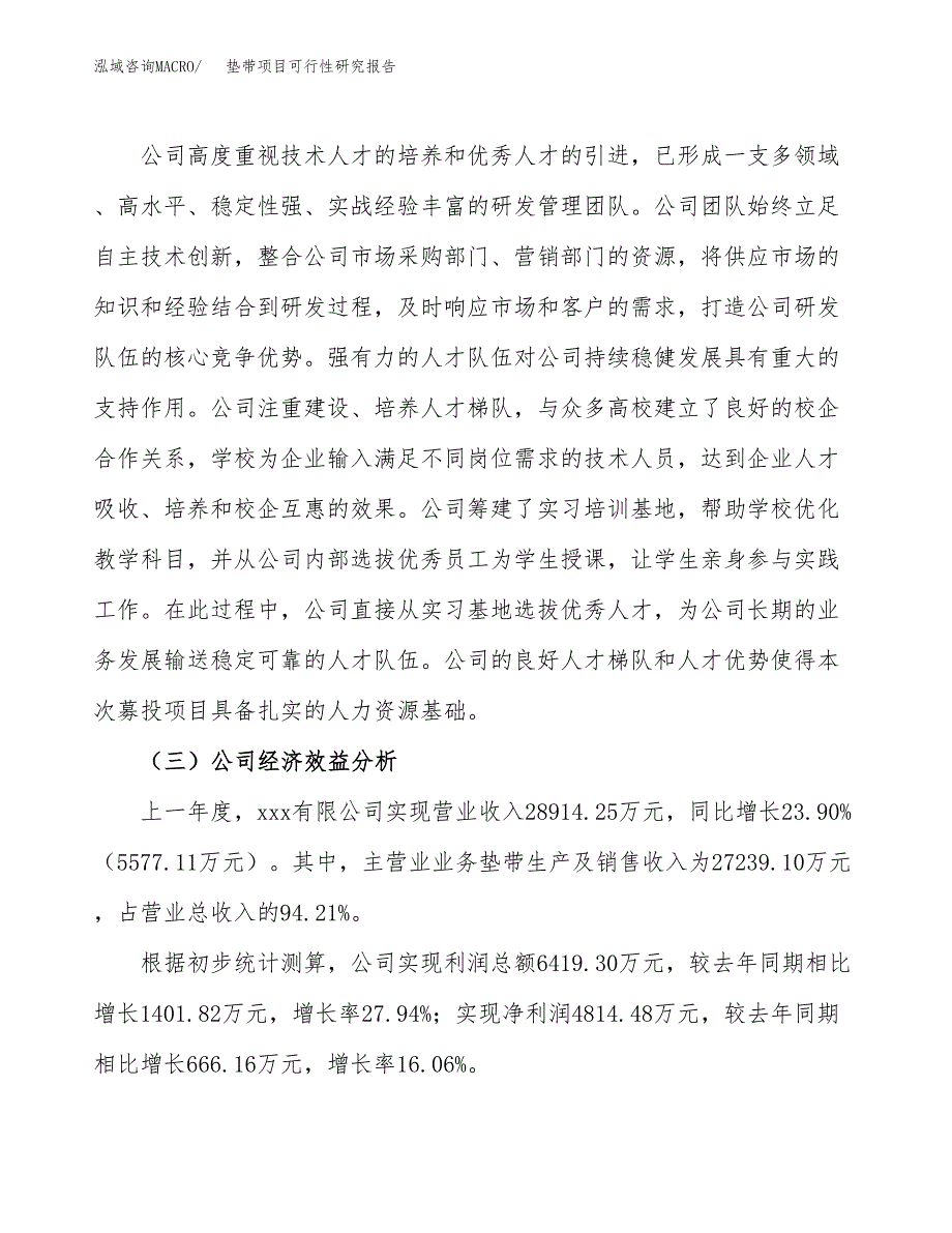 垫带项目可行性研究报告（总投资18000万元）（77亩）_第4页