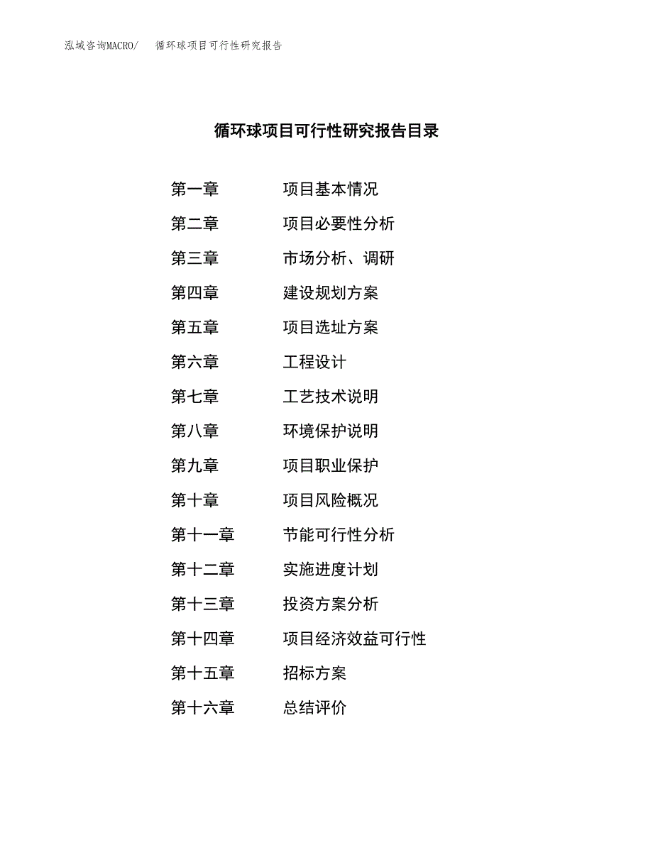 循环球项目可行性研究报告（总投资10000万元）（53亩）_第2页