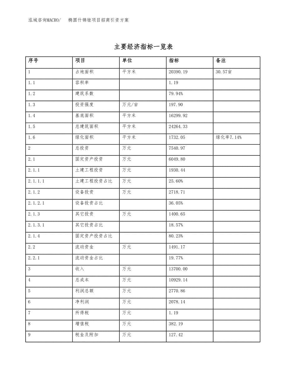 椭圆什锦锉项目招商引资方案(立项报告).docx_第5页