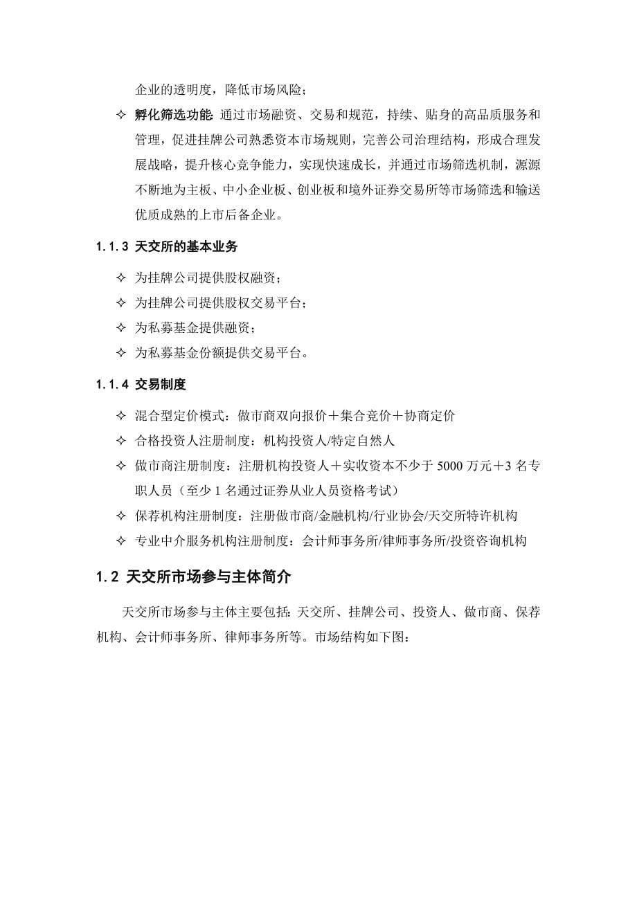 天津股权交易所挂牌工作指引_第5页