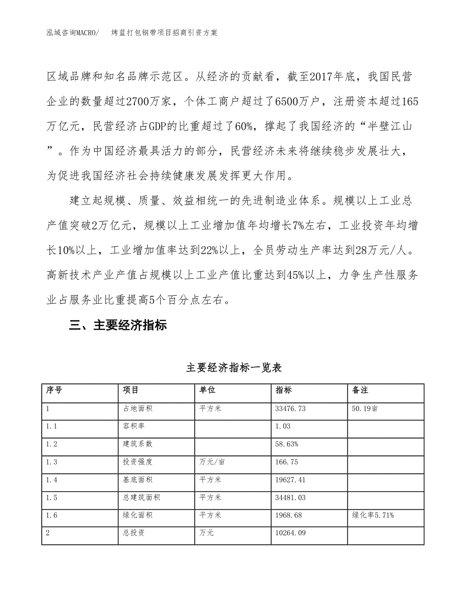 烤蓝打包钢带项目招商引资方案(立项报告).docx_第4页