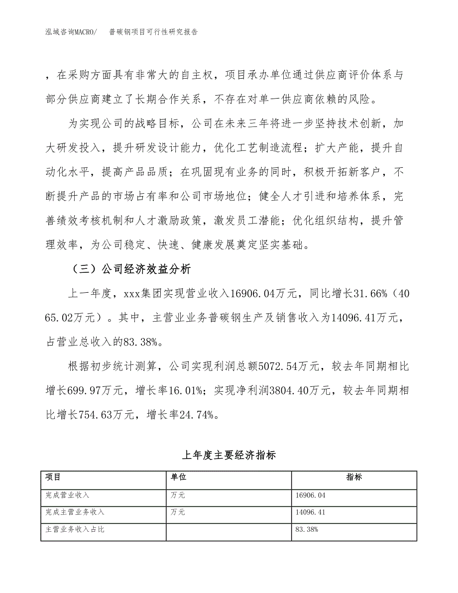 普碳钢项目可行性研究报告（总投资13000万元）（62亩）_第4页