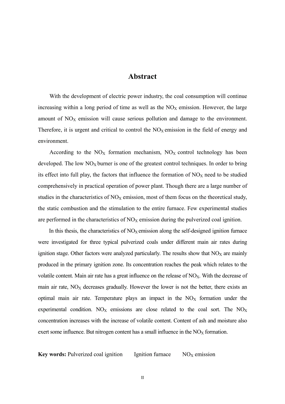 煤粉着火过程中nox生成特性的实验研究_第3页