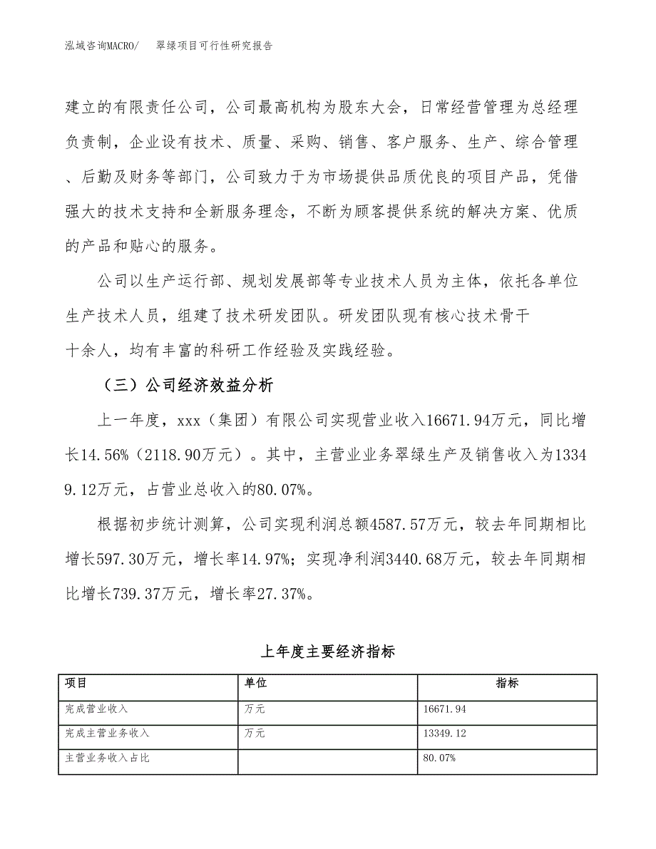 翠绿项目可行性研究报告（总投资16000万元）（68亩）_第4页