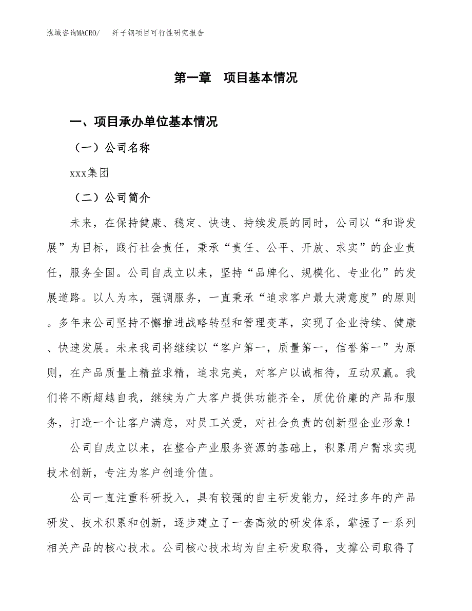 纤子钢项目可行性研究报告（总投资9000万元）（36亩）_第3页